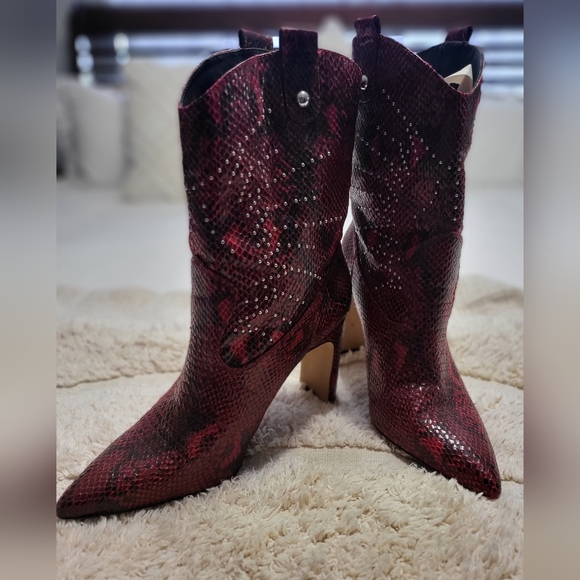 Jessica Simpson Cowboy Boots - Picture 1 of 4